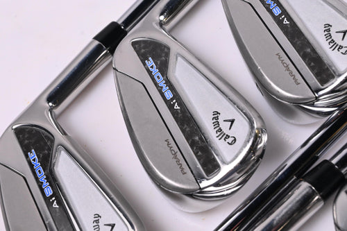 Callaway Paradym Ai Smoke Irons / 5-PW+SW / Regular Flex Elevate MPH 95 Shafts
