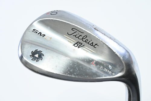 Titleist Vokey SM6 Lob Wedge / 60 Degree / Wedge Flex Titleist Vokey SM6 Shaft