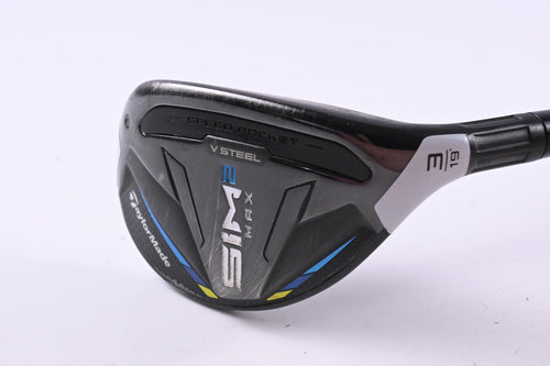 Taylormade SIM2 Max #3 Hybrid / 19 Degree / Stiff Flex Ventus Blue 7 Shaft
