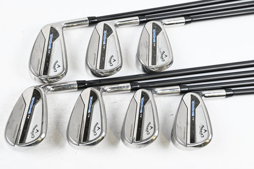 Callaway Paradym Ai Smoke Irons / 6-PW+AW+GW / Senior Flex Cypher 2.0 50