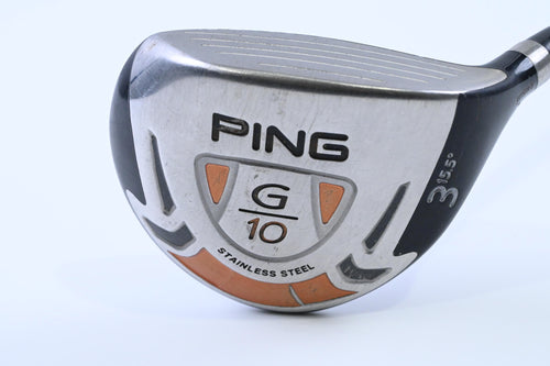 Ping G10 #3 Wood / 15.5 Degree / Stiff Flex Ping TFC 129 Shaft