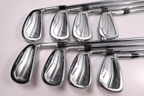 Tour Edge Exotics Forged Irons / 3-PW / Regular Flex Rifle Shafts