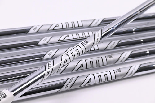 AMT Tour White S300 Iron Shafts / Stiff Flex / Set of 6 / .355" Tip