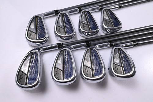 Callaway Paradym Irons / 4-PW+AW / Stiff Flex HZRDUS Gen4 Silver 75 Shafts