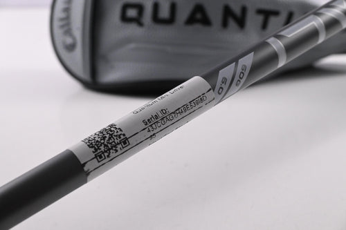 Callaway Quantum Mini Driver / 13.5 Degree / Stiff Flex Denali Frost Silver 60