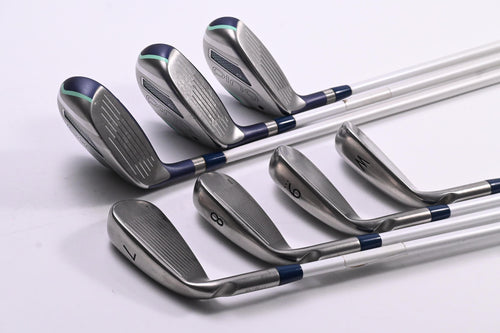 Ladies Ping G Le Irons / 4-6H+7-PW / Blue Dot / Ladies Flex Ping ULT230 Shafts