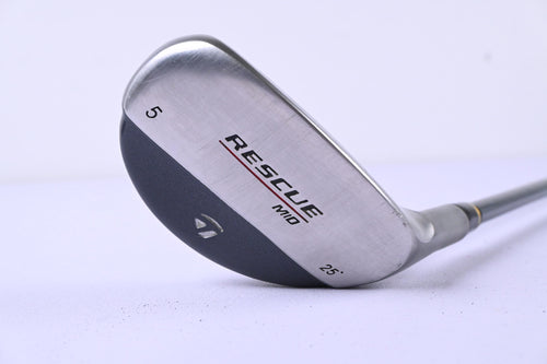 Taylormade Rescue Mid #5 Hybrid / 25 Degree / Regular Flex MAS 7 Plus 50 Shaft