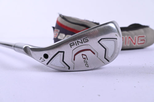 Left Hand Ping G20 #2 Hybrid / 17 Degree / Regular Flex Ping TFC 169 Shaft