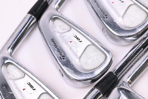 Taylormade RAC CB Coin Forged Irons / 3-PW / Stiff Flex Steel Shafts
