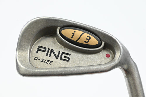 Ping i3 O-Size #4 Iron / 24 Degree / Maroon Dot / Stiff Flex Ping Cushin JZ