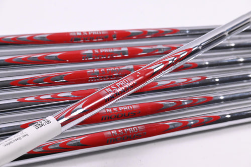 Tour Issue N.S.PRO Modus 3 Tour 120 Iron Shafts / TX-Flex / Set of 7 / .355" Tip