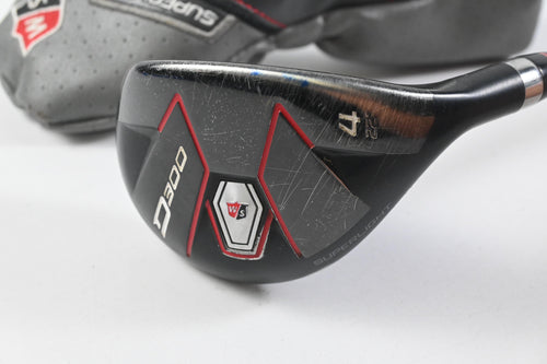 Wilson D300 #4 Hybrid / 22 Degree / Regular Flex D300 Superlight Shaft