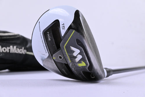 TaylorMade M1 #3 Wood / 15 Degree / Stiff Flex Kuro Kage Silver TiNi 70 Shaft