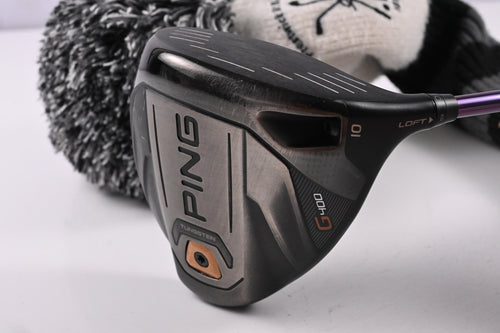 Ping G400 LST Driver / 10 Degree / Stiff Flex HZRDUS Smoke PVD Small Batch 70