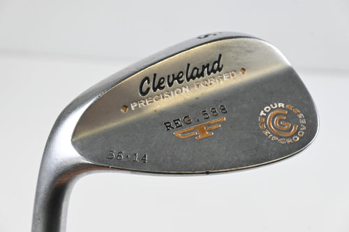 Left Hand Cleveland Reg 588 RTG Sand Wedge / 56 Degree / Wedge Flex Tour Concept