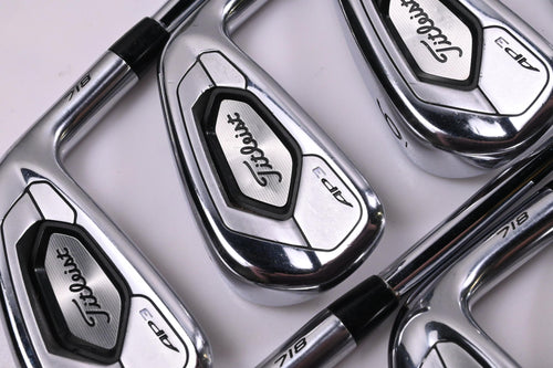 Titleist 718 AP3 Irons / 4-PW+48° / Regular Flex AMT Black R300 Shafts
