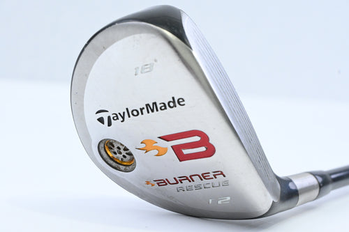 Taylormade Burner 2008 #2 Hybrid / 18 Degree / Stiff Flex Taylormade Reax 85