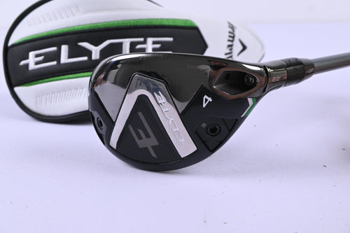 Callaway Elyte #4 Hybrid / 22 Degree / Regular Flex Denali Charcoal 60 Shaft