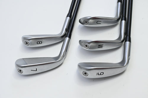 Ping i230 Irons / 7-PW+UW / Orange Dot / Regular Flex Ping Alta CB Black Shafts