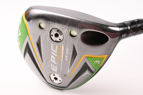 Callaway Epic Flash Sub Zero #3 Wood / 15 Degree / Stiff Flex Tensei AV Blue 75
