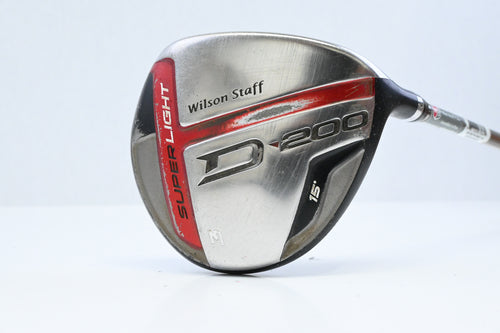 Wilson Staff D200 #3 Wood / 15 Degree / Senior Flex UST Elements Chrome Shaft