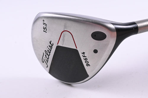 Titleist 906 F4 #3 Wood / 15.5 Degree / Stiff Flex Aldila VS 80 Shaft