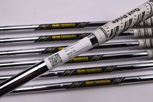 Ping i530 Irons / 4-PW / Black Dot / Stiff Flex Dynamic Gold Mid 115 S300 Shafts