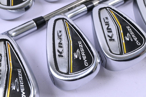 Cobra King Oversize Irons / 4-PW / Regular Flex Recoil ES 460 Shafts