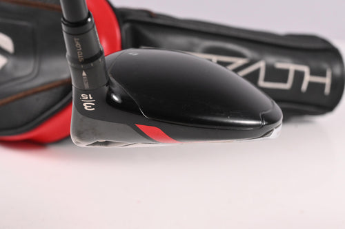 Taylormade Stealth Plus #3 Wood / 15 Degree / Regular Flex HZRDUS RDX Smoke Red