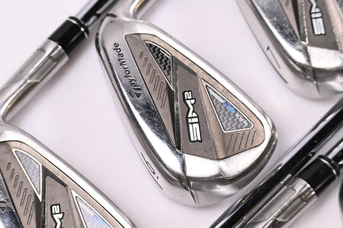 Taylormade SIM2 Max Irons / 5-PW+SW / Regular Flex KBS Tour 110 Shafts