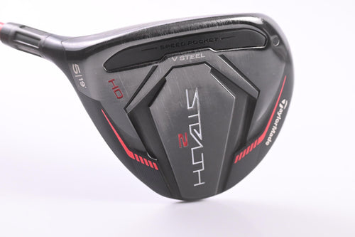 Left Hand Taylormade Stealth 2 HD #5 Wood / 19 Degree / Regular Flex SpeederNX