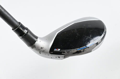 Taylormade M3 #4 Hybrid / 21 Degree / Stiff Flex HZRDUS Smoke Black 80 Shaft