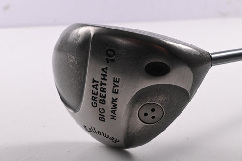 Callaway Great Big Bertha Hawk Eye Driver / 10 Degree / Firm Flex Hawk Eye