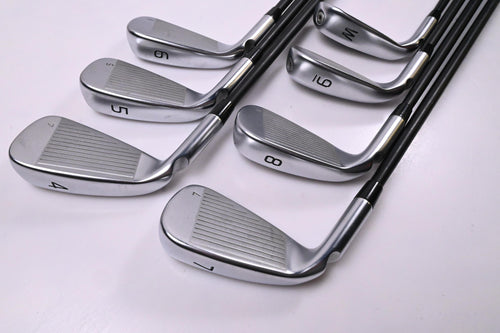 Ping G430 Irons / 4-PW / Green Dot / Stiff Flex Ping ALTA CVB Black AWT Shafts