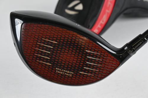 Taylormade Stealth Driver / 9 Degree / Stiff Flex Hzrdus Smoke Red RDX 60 Shaft