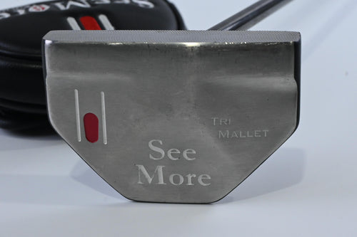 Seemore Tri-Mallet Platinum Putter / 36 Inch