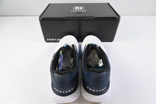 FootJoy Pulse Golf Shoes / Size UK 8 / White, Gum & Navy