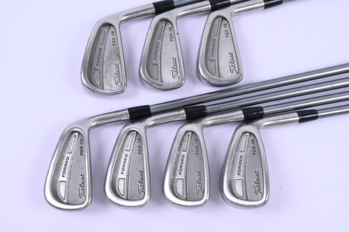 Titleist 704.CB Irons / 3-9i / Regular Flex Titleist 3980 Shafts