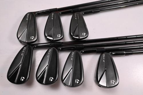 Taylormade P770 2023 Phantom Black Irons / 4-PW / Stiff Flex KBS Tour Shafts
