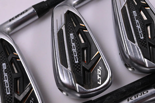 Cobra LTDx Irons / 5-PW+SW / Regular Flex KBS PGI 75 Shafts