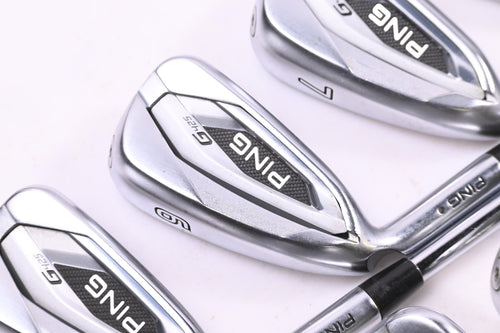Left Hand Ping G425 Irons / 5-PW+GW+SW+LW / Black Dot / Regular Flex Ping AWT