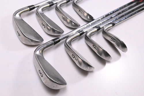 Left Hand Titleist AP1 710 Irons / 4-PW+GW / Stiff Flex KBS Tour Shafts