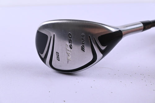 Mizuno MP-650 #4 Hybrid / 22 Degree / Stiff Flex Fujikura Orochi 85 Shaft