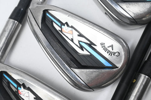 Callaway XR OS Irons / 5-PW+SW / Senior Flex Fubuki 50 Shafts