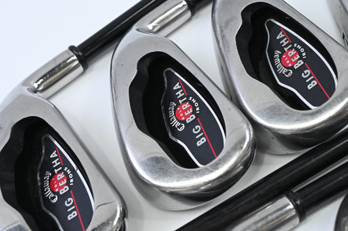 Callaway Big Bertha 2004 Irons / 4-PW+SW / Regular Flex Callaway RCH 75 Shafts