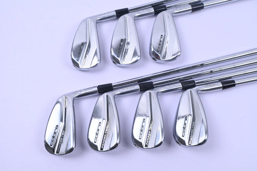 Cobra King Forged Tec Irons / 4-PW / Stiff Flex KBS $-Taper Lite Shafts