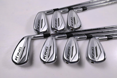 Cobra King Forged Tec 2020 Irons / 4-PW / Stiff Flex KBS $-Taper Lite