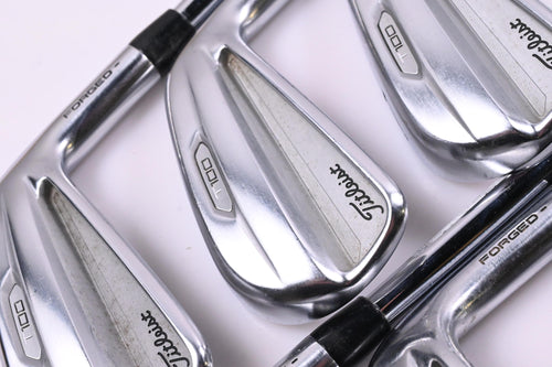 Titleist T100 2021 Irons / 5-PW / Stiff Flex AMT Tour White S300 Shafts