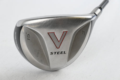 Taylormade V-Steel #3 Wood / 15 Degree / Regular Flex M.A.S.2 Ultralite Shaft