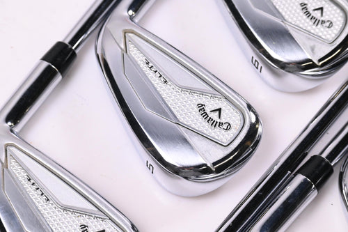 Callaway Elyte Irons / 4-PW / Stiff Flex Vector 90 Shafts